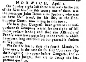 Norwich Packet 1784-04-01 - Dixon